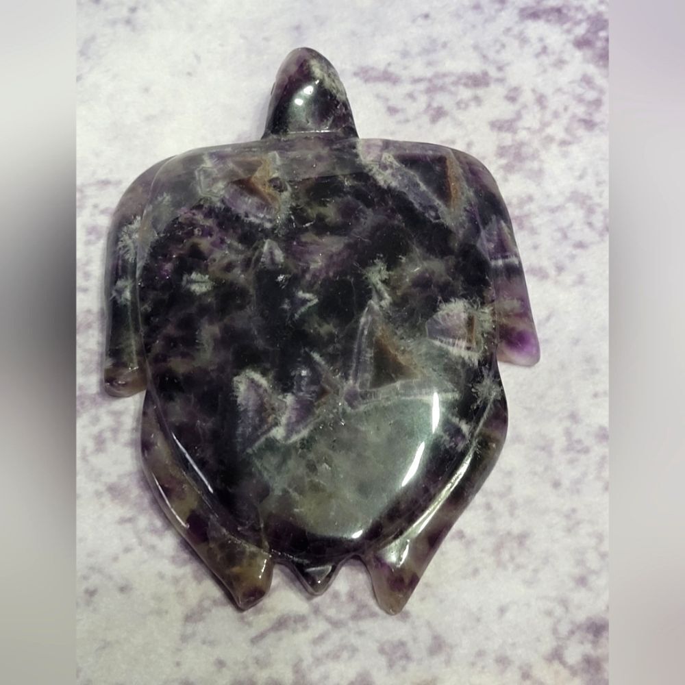 Dream Amethyst Sea Turtle